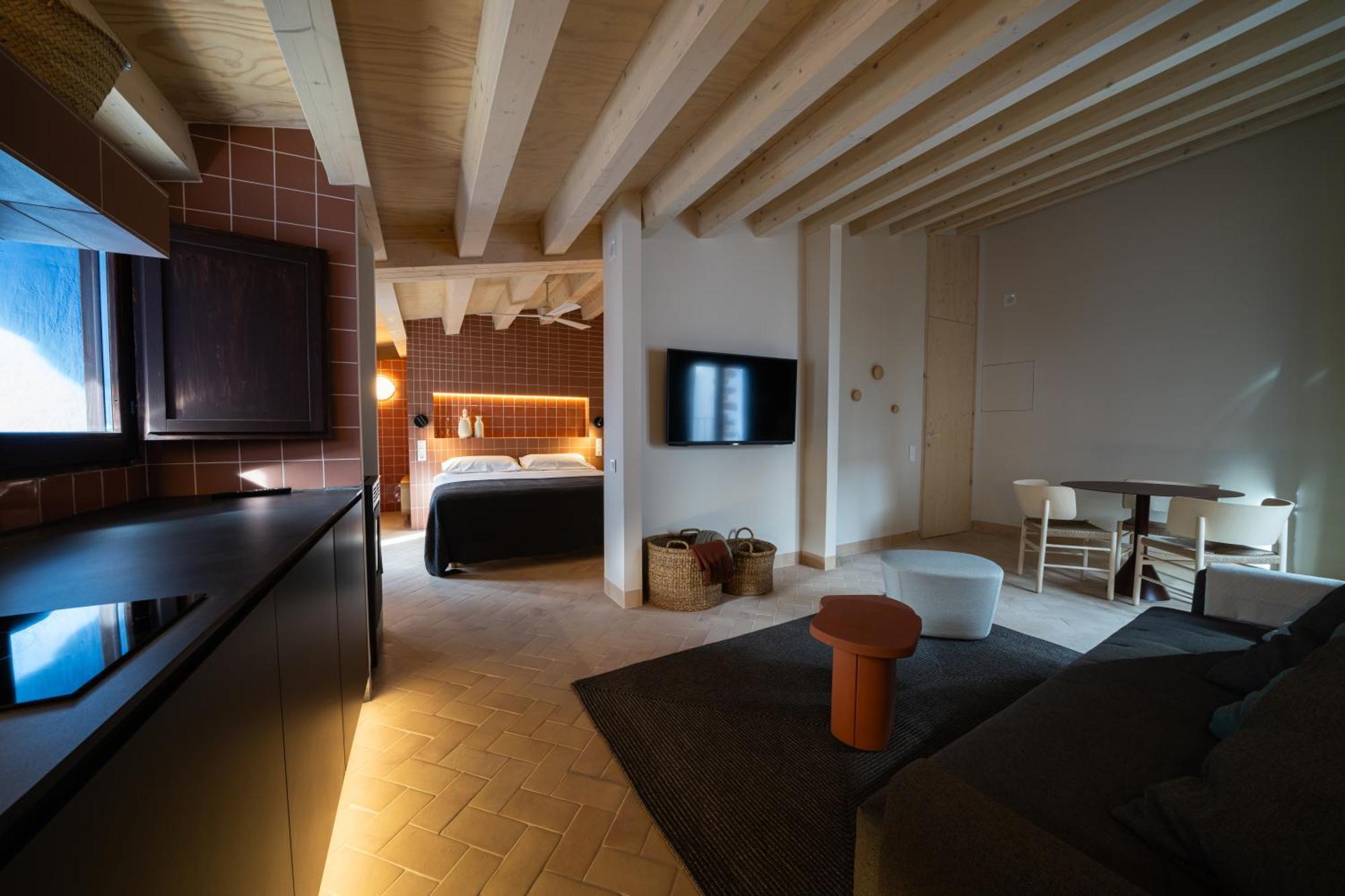 Apartamentos Vilafames Antic Palau Bagian luar foto